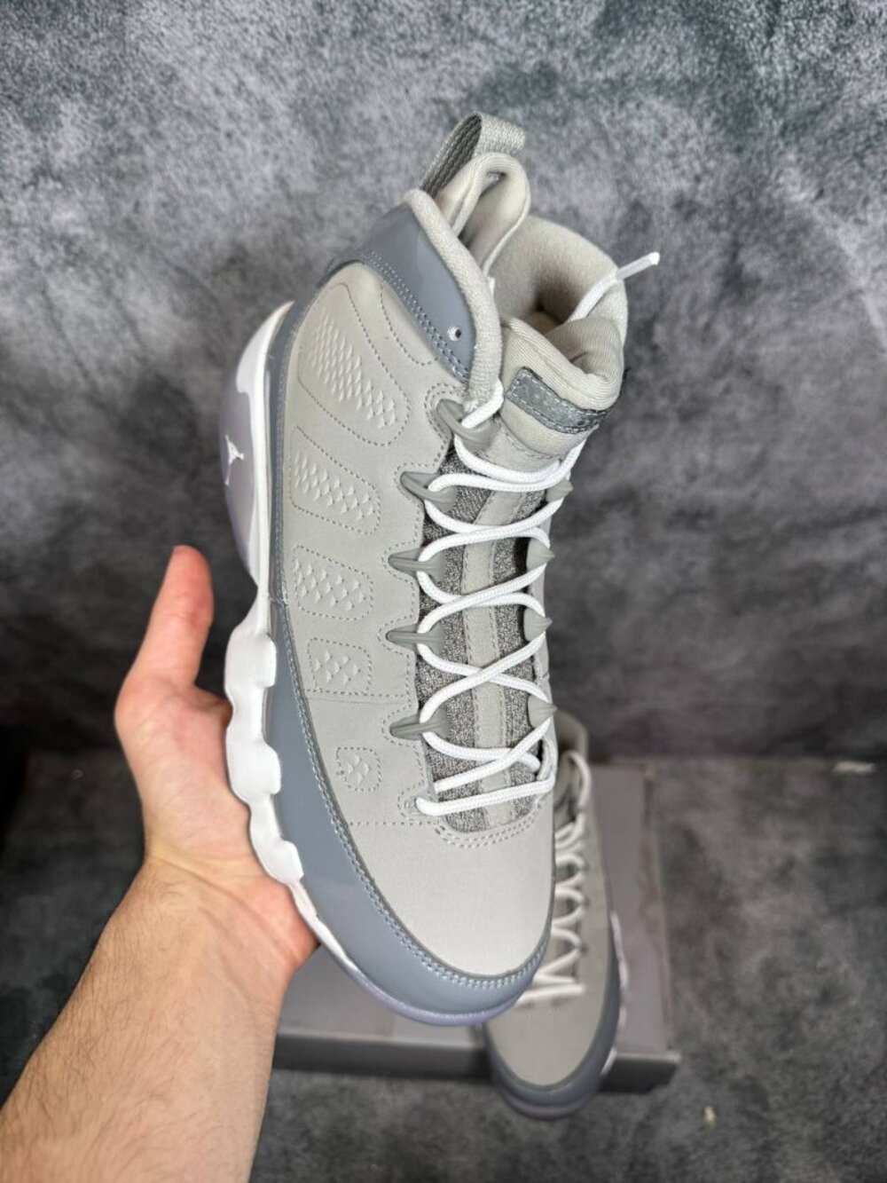 Size 7Y | Jordan 9 Cool Grey With Box | Brand New